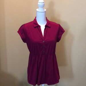 Tommy Hilfiger ladies Large Magenta T-shirt